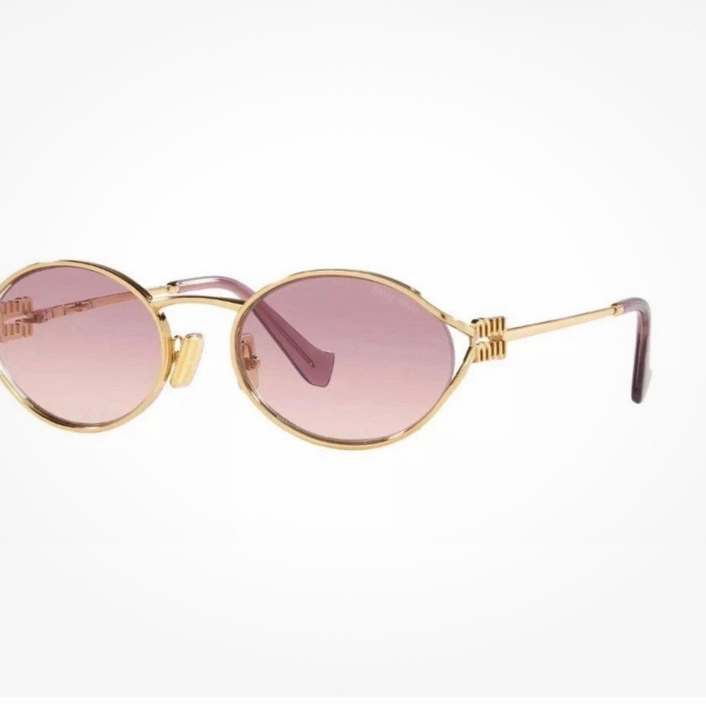 Gold and Pink Sunglasses